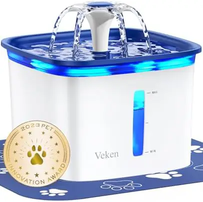 95oz Pet Fountain — Blue