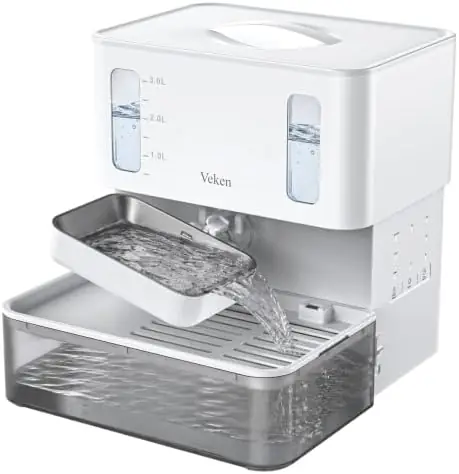 118oz Filterless Cordless Fountain — White
